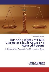 Produktbild: Balancing Rights of Child Victims of Sexual Abuse and Accused Persons