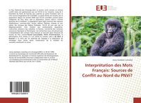 Produktbild: Interpr&eacute;tation des Mots Fran&ccedil;ais: Sources de Conflit au Nord du PNVi?