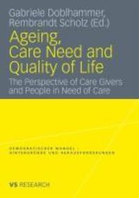 Produktbild: Ageing, Care Need and Quality of Life