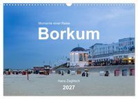 Produktbild: Borkum - Momente einer Reise (Wandkalender 2027 DIN A3 quer), CALVENDO Monatskalender