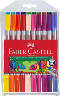 Produktbild: Doppelfasermaler 20er Etui