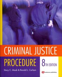Produktbild: Moak, S: Criminal Justice Procedure