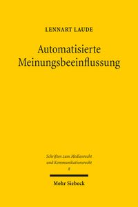 Produktbild: Laude, L: Automatisierte Meinungsbeeinflussung