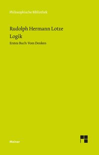 Produktbild: Logik, Erstes Buch. Vom Denken