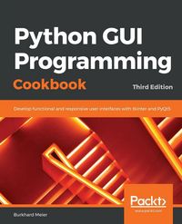 Produktbild: Python GUI Programming Cookbook.