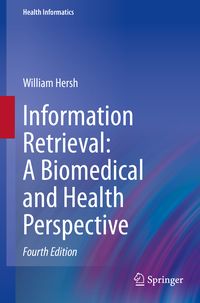 Produktbild: Information Retrieval: A Biomedical and Health Perspective