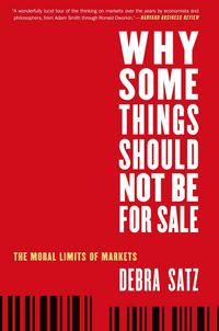Produktbild: Why Some Things Should Not Be for Sale