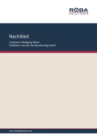 Produktbild: Nachtlied (wieder sinkt die Nacht hernieder)