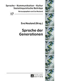 Produktbild: Sprache der Generationen