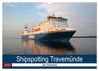 Produktbild: Shipspotting Travem&uuml;nde (Wandkalender 2027 DIN A3 quer), CALVENDO Monatskalender