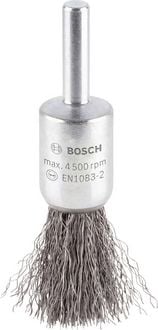 Produktbild: Bosch Accessories Pinselb&uuml;rste, gewellt, 0,2 mm, 15 mm, 4500 U/ min Schaft-&Oslash; 6 mm 2608622114 1 St.
