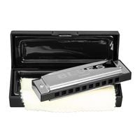 Produktbild: Blues Harmonica in Bb (incl. case and cleaning cloth)