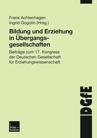 Produktbild: Bildung und Erziehung in &Uuml;bergangsgesellschaften