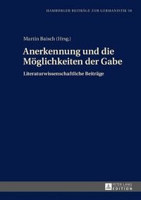 Produktbild: Anerkennung und die M&ouml;glichkeiten der Gabe