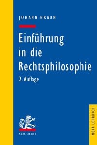 Produktbild: Einf&uuml;hrung in die Rechtsphilosophie