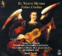 Produktbild: Savall/Figueras/Hesperion XXI: Nuevo Mundo-Folias Criollas