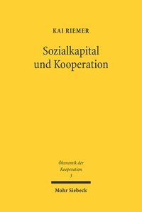 Produktbild: Sozialkapital und Kooperation