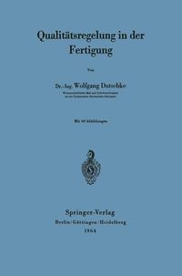 Produktbild: Qualit&auml;tsregelung in der Fertigung