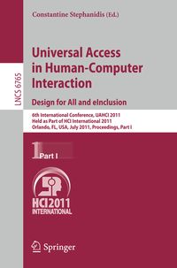 Produktbild: Universal Access in Human-Computer Interaction. Design for All and eInclusion