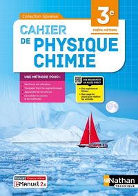 Produktbild: Spirales; Physique Chimie: 3e: Prepa Metiers: Livre + Licence Eleve