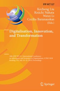 Produktbild: Digitalisation, Innovation, and Transformation