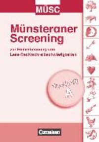 Produktbild: M&uuml;nsteraner Screening (M&Uuml;SC) - Zur Fr&uuml;herkennung von Lese-Rechtschreibschwierigkeiten