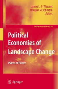 Produktbild: Political Economies of Landscape Change