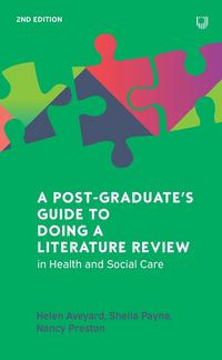 Produktbild: A Post-Graduate's Guide to Doing a Literature Review