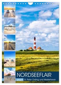 Produktbild: NORDSEEFLAIR - St. Peter Ording und Westerhever (Wandkalender 2027 DIN A4 hoch), CALVENDO Monatskalender