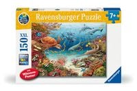 Produktbild: Kinderpuzzle 150 XXL Teile - Wieso? Weshalb? Warum? Meerestiere am Korallenriff