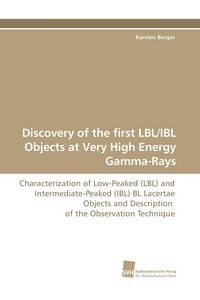 Produktbild: Discovery of the first LBL/IBL Objects at Very High Energy Gamma-Rays