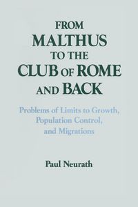 Produktbild: From Malthus to the Club of Rome and Back