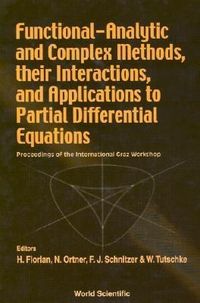 Produktbild: Functional-Analytic and Complex Methods, Their Interactions,