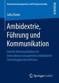 Produktbild: Ambidextrie, F&uuml;hrung und Kommunikation