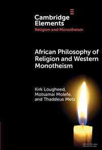 Produktbild: African Philosophy of Religion and Western Monotheism