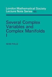 Produktbild: Several Complex Variables and Complex Manifolds I