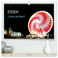 Produktbild: Essen Lichter der Nacht (hochwertiger Premium Wandkalender 2026 DIN A2 quer), Kunstdruck in Hochglanz