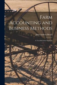 Produktbild: Farm Accounting and Business Methods: A Text-book for Students