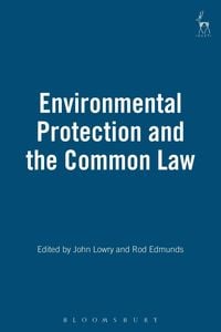 Produktbild: Environmental Protection and the Common Law
