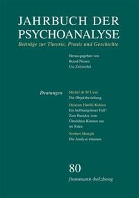 Produktbild: Jahrbuch der Psychoanalyse / Band 80: Deutungen