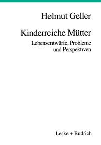 Produktbild: Kinderreiche M&uuml;tter