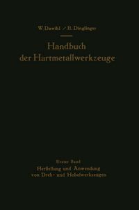 Produktbild: Handbuch der Hartmetallwerkzeuge
