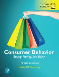 Produktbild: Consumer Behavior: Buying, Having, and Being, Global Edition + MyLab Marketing with Pearson eText (Package)