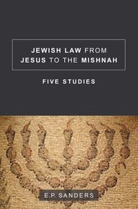 Produktbild: Jewish Law from Jesus to the Mishnah