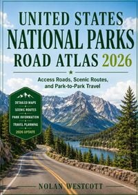 Produktbild: United States National Parks Road Atlas 2026