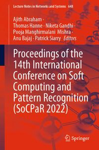 Produktbild: Proceedings of the 14th International Conference on Soft Computing and Pattern Recognition (SoCPaR 2022)
