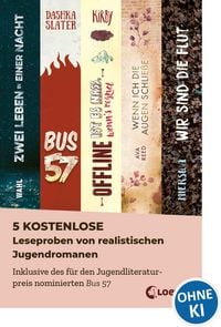Produktbild: 5 kostenlose Leseproben von realistischen Jugendromanen