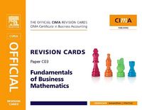 Produktbild: CIMA Revision Card Fundamentals of Business Maths