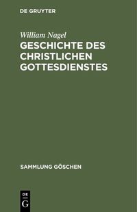 Produktbild: Geschichte des christlichen Gottesdienstes