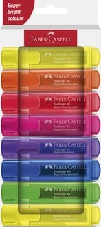 Produktbild: Faber-Castell Textmarker TL 46 SF Superfluorescent 8er Kartonetui